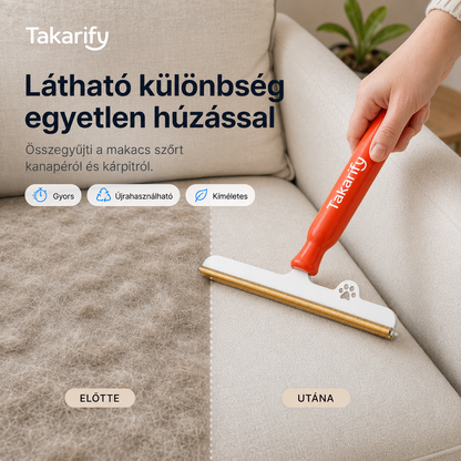 Takarify szőrtisztító kefe