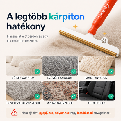 Takarify szőrtisztító kefe