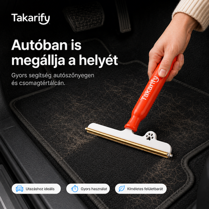 Takarify szőrtisztító kefe